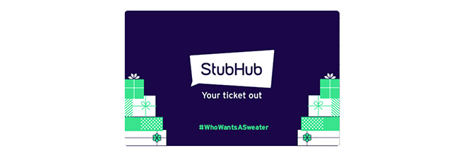  100 Stubhub Gift Card 80