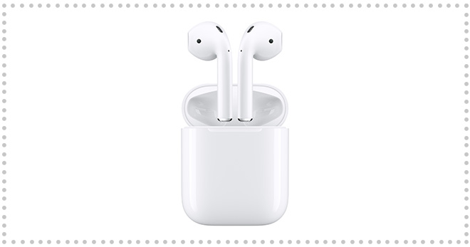 Apple AirPods Bluetooth Earbuds: $20 Off
